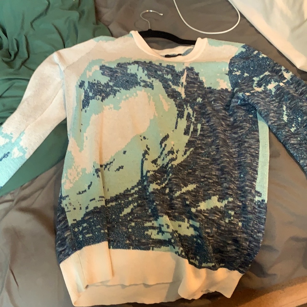 Sweater featured on season three episode eight of Schitts Creek